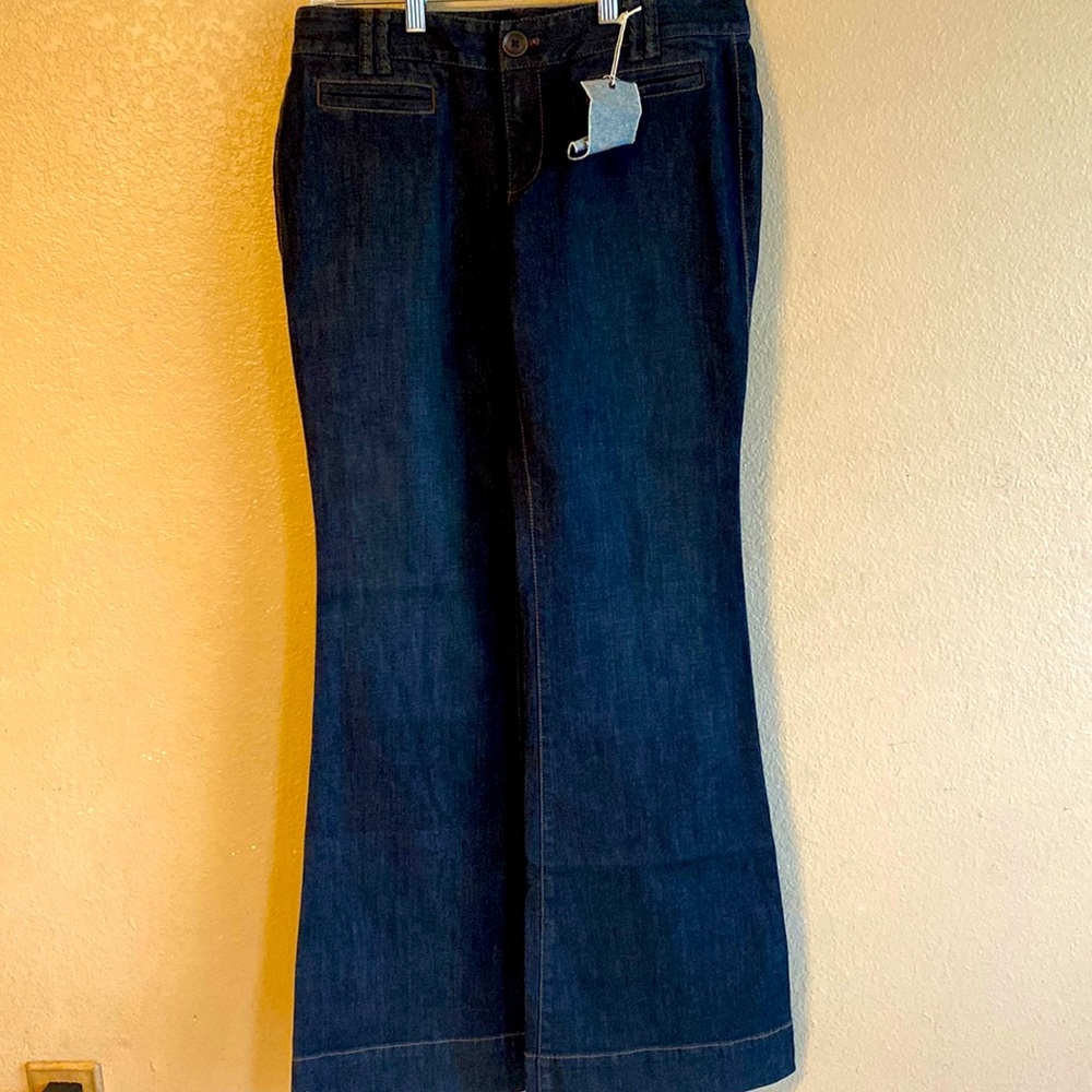 Ann Taylor Loft Curvy Boot Jeans Size 6